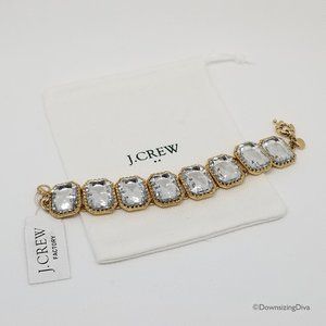 J. Crew Factory Bracelet - Gray and Gold